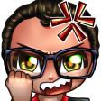 Luigi enojado emote Emote de luigi un streamer de la plataforma de twitch enojado con el puño cerrado